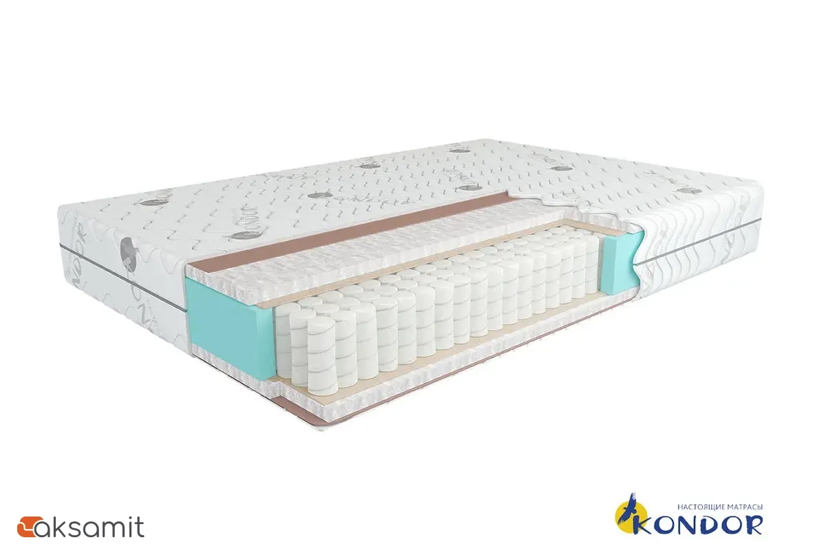 Матрас Kondor Econom Medio 140х200х17 трикотаж Матрас Kondor Econom Medio 140х200х17 трикотаж