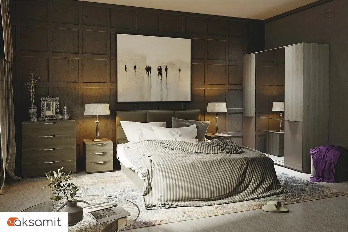 Либерти ТД-297.03.01 Тумба прикроватная с 3 ящиками фото