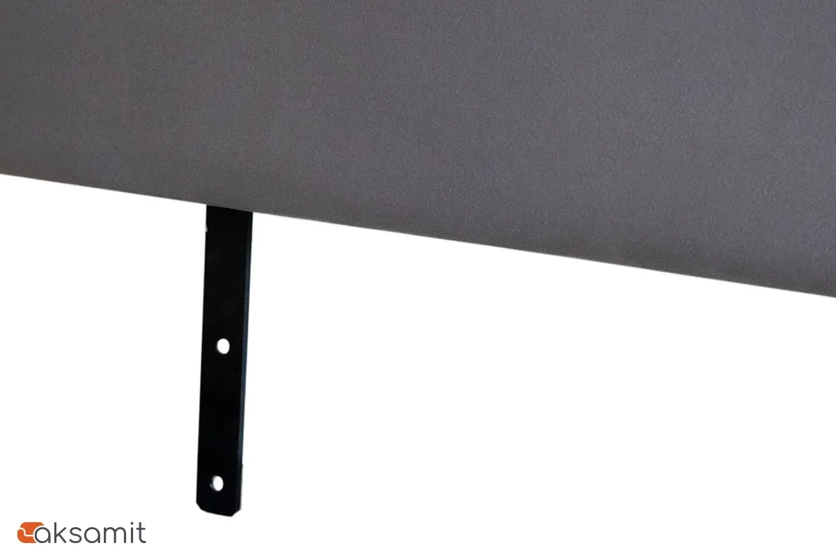 Защитный бортик односпальной кровати Джеки/Мика Newtone Antracite (Серый)