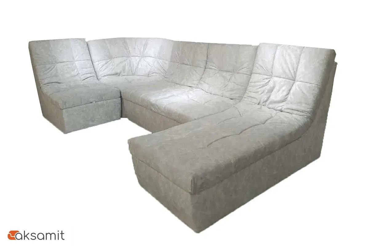 Угловой диван София 2 ДКУ латы Siesta Бриллиант