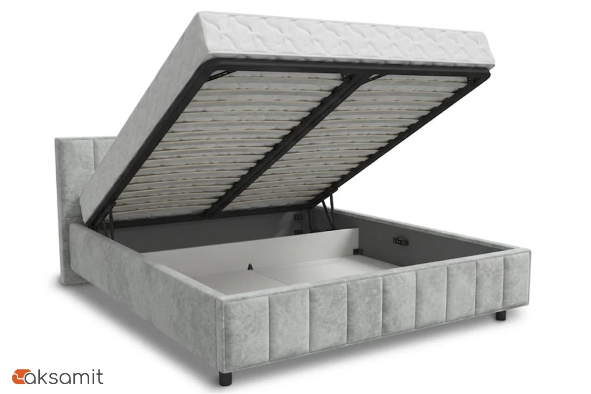 Кровать Кордова-3 НС с ПМ 160х200 (Teddy 022) 5 кат.