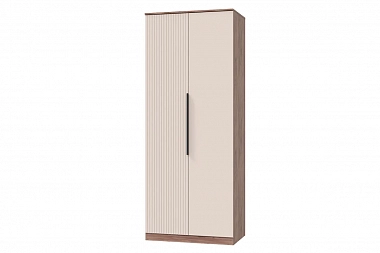 Шкаф 2х-дверный для одежды Тоскана (Дуб Табачный/Бисквит)
