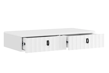 Стол туалетный Тиффани тип 1 (Белый Жемчуг/Белый софт)