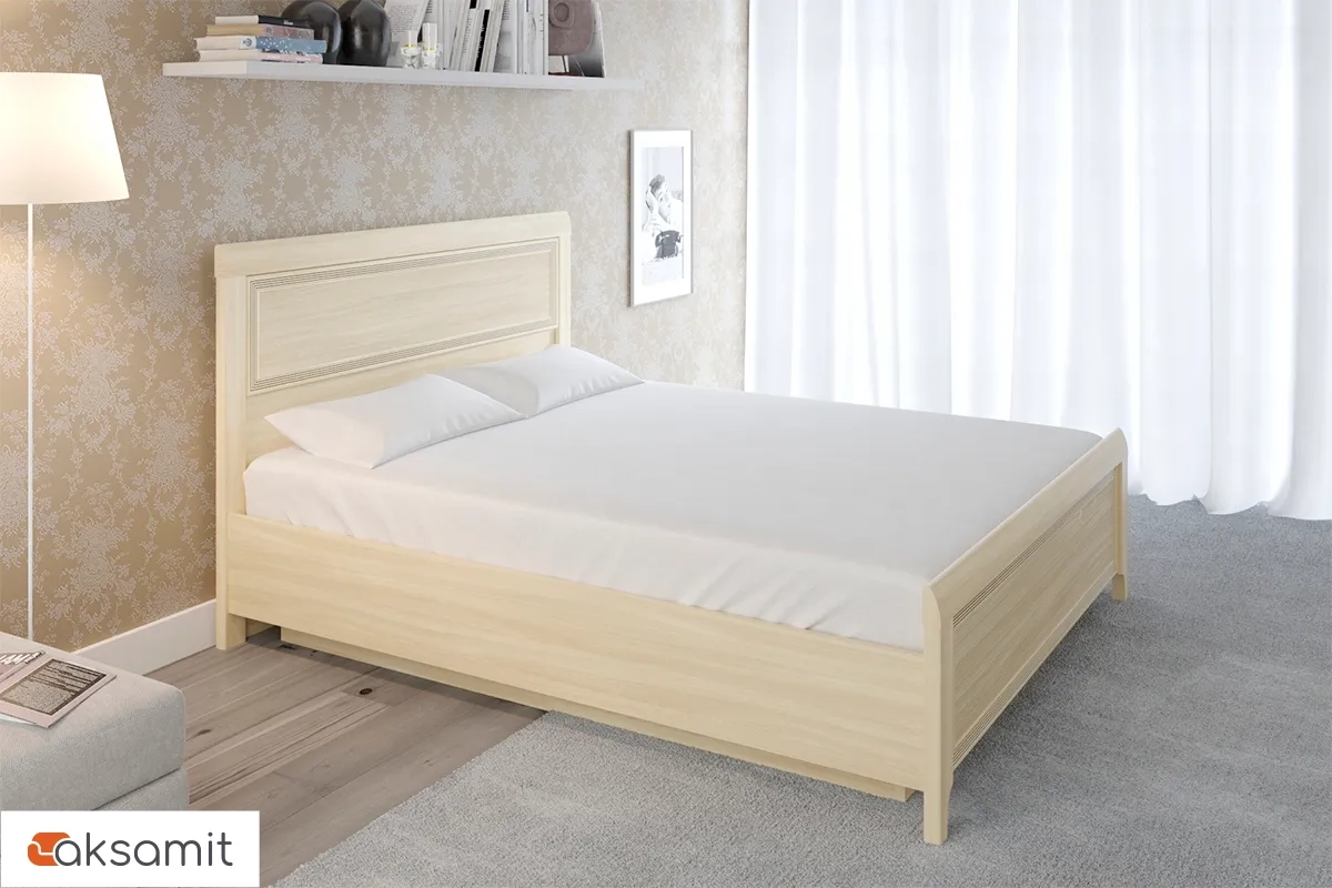 Кровать КР-1024 180х200 (Ясень Асахи) Кровать КР-1024 180х200 (Ясень Асахи)