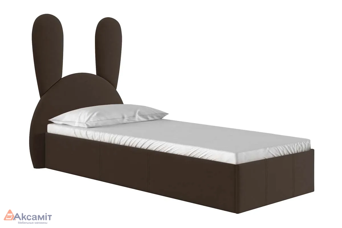 Кровать Банни с ПМ 90х200 (Коричневый)