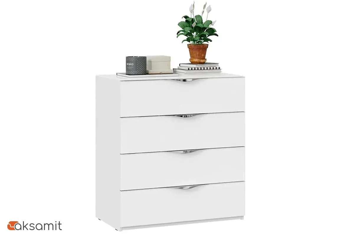 Комод Глосс (Белый глянец)