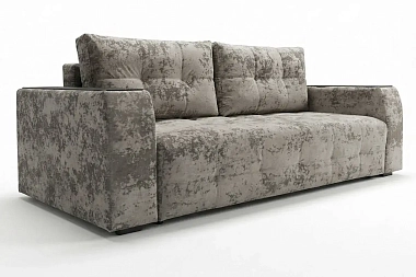 Диван-кровать Бали 4 ДК (Plush latte / Накладки венге) 5 кат.