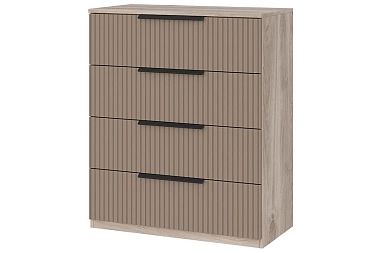 Спальный гарнитур Астория №1 / без кровати (Дуб кастелло серый / Грей софт) фото