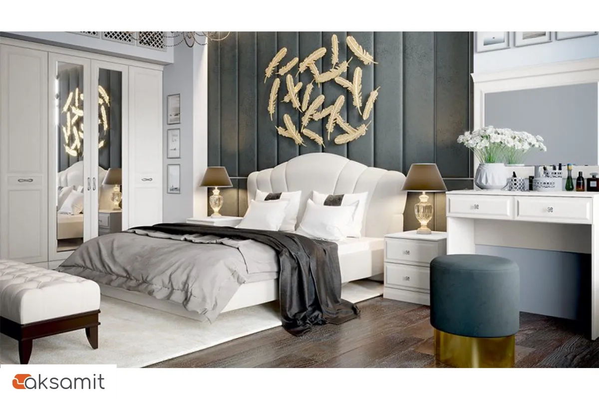 Сабрина ТД-307.01.01 Кровать с мягкой спинкой (1600)