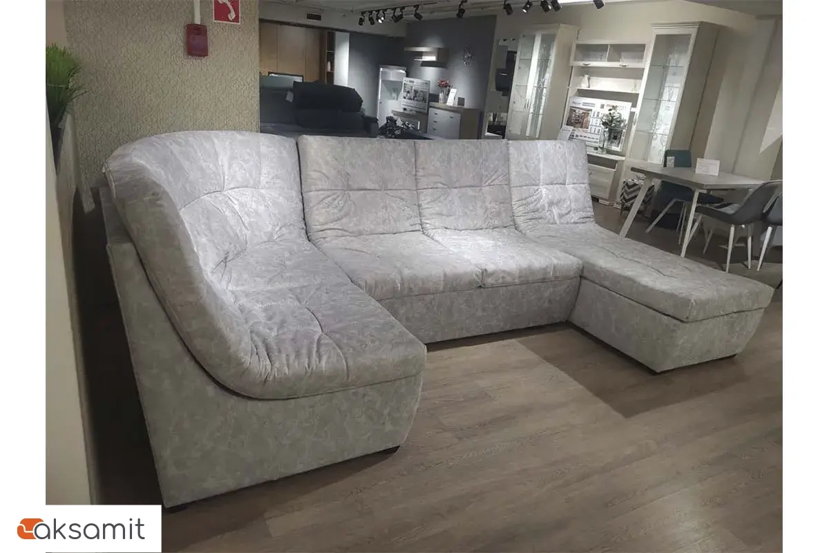 Угловой диван София 2 ДКУ латы Siesta Бриллиант