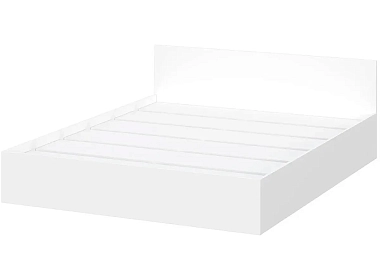 Кровать Ницца-14 160х200 (Белый)