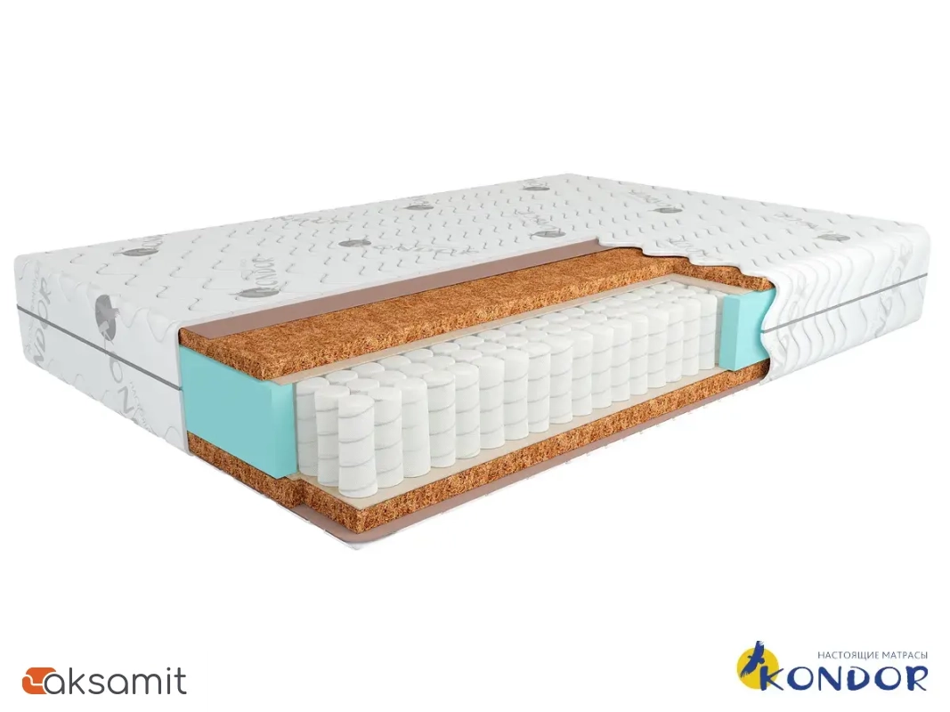 Матрас Kondor Solid-2 Medio 120х200х20 жаккард Матрас Kondor Solid-2 Medio 120х200х20 жаккард