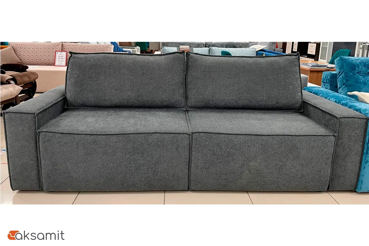 Диван Brick-3 S (Набивные подушки/Вывернутый) Гунин 2217/29