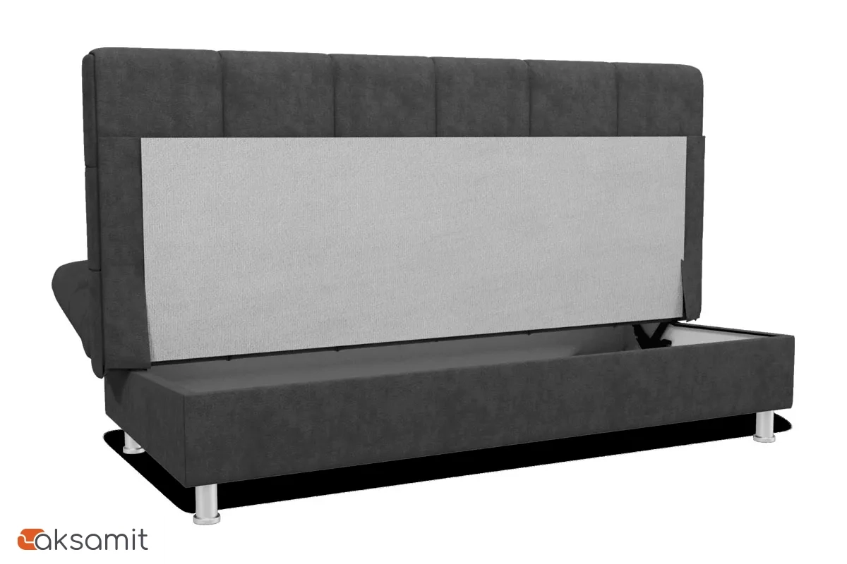 Диван-кровать Регина-45.2 Финка 3 ДК Севен 318 темно-серый