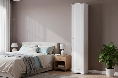 Sherlock 91 Шкаф для белья Правый Ясень Анкор светлый фото