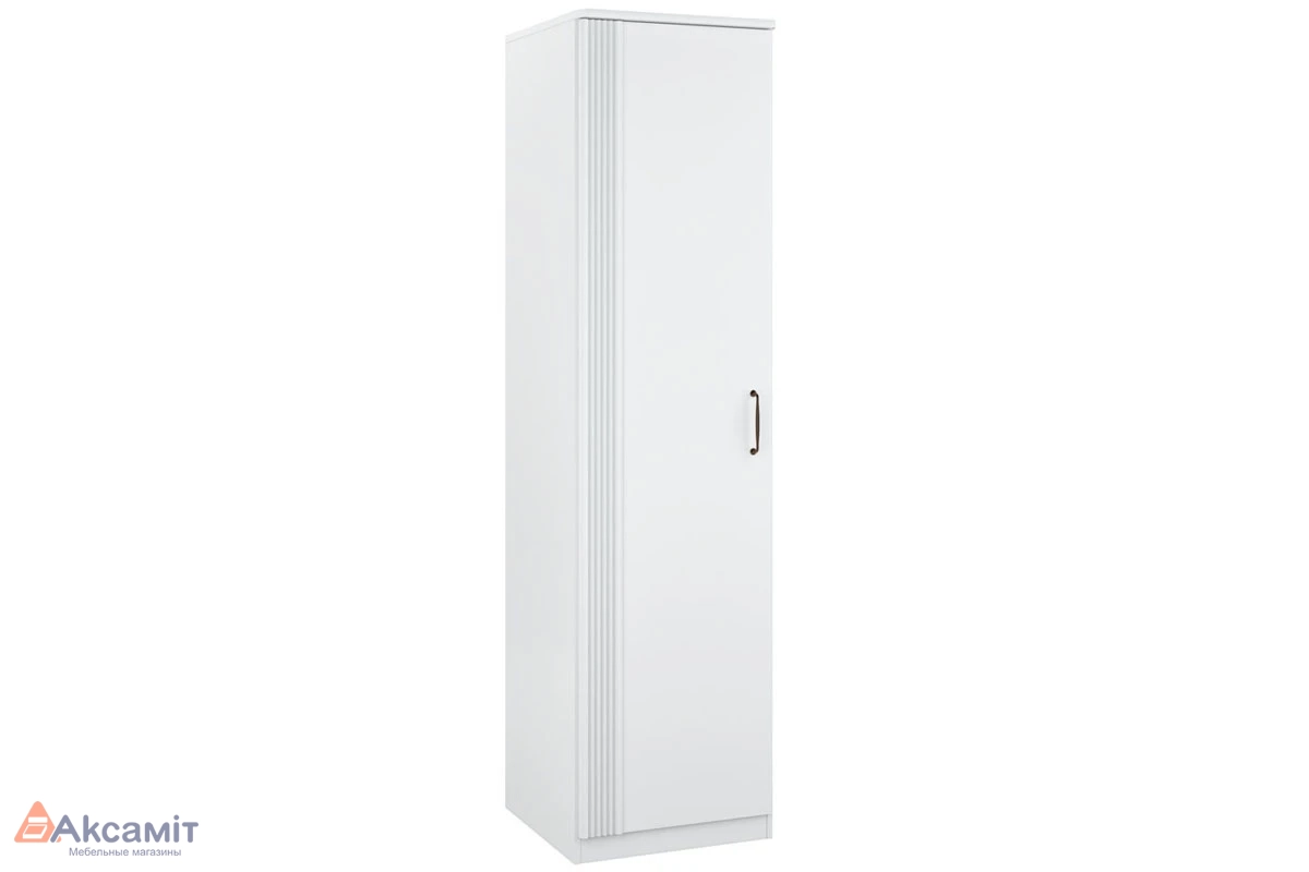 Шкаф для одежды и белья Диана Мод.Д5 (5 полок/выдвижная штанга) (Белый)
