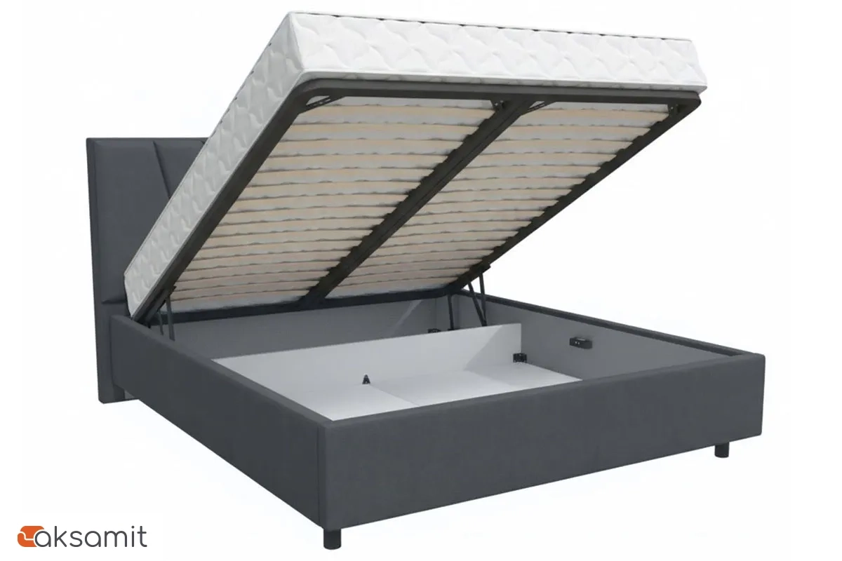 Кровать Рица-3 с ПМ 160х200 (Боска 19) 1 кат.