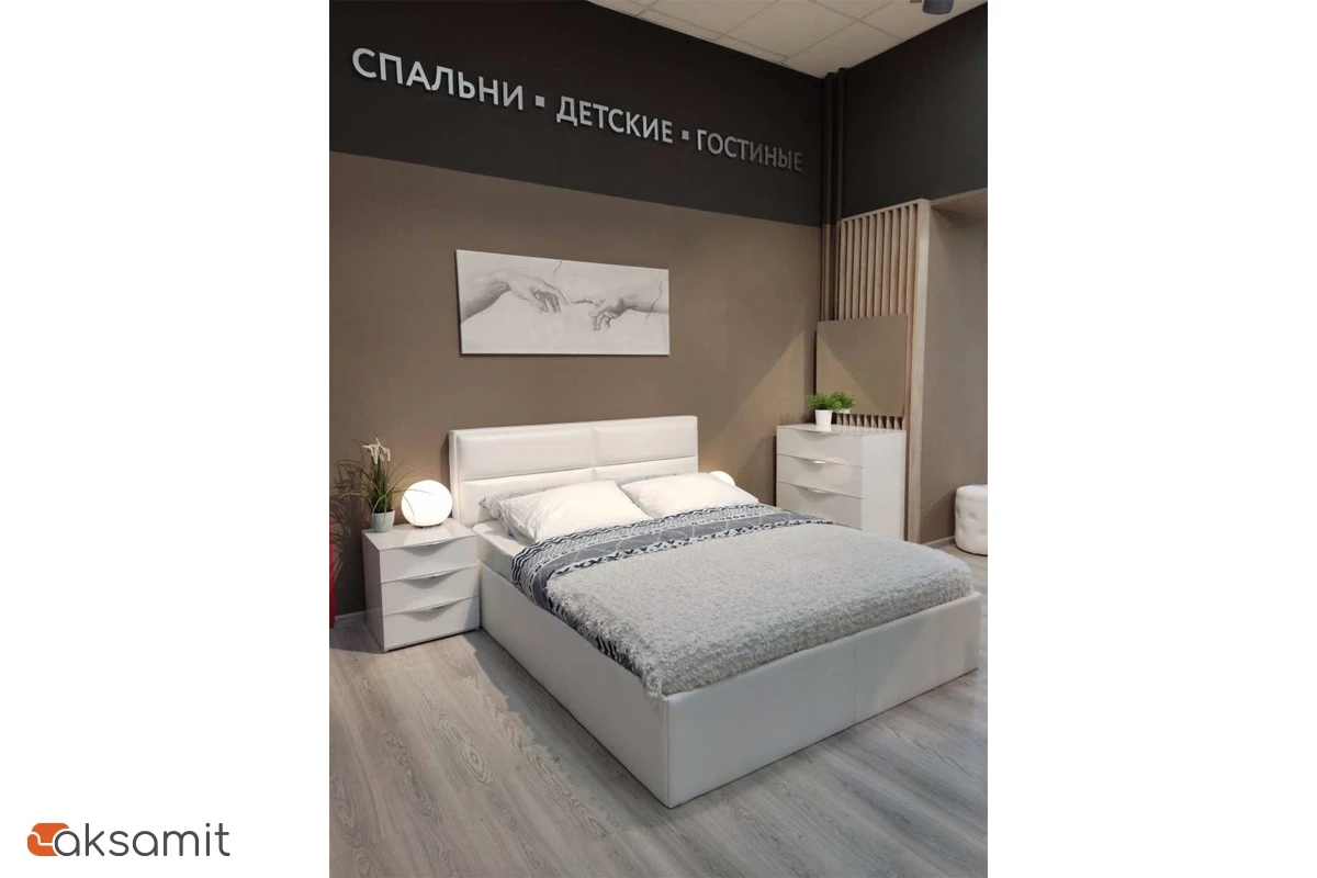 Комод Глосс (Белый глянец)