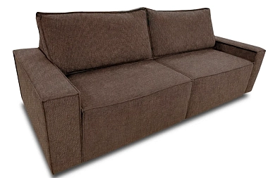 Диван Brick-3 S (Набивные подушки/Вывернутый) Гунин 2217/4