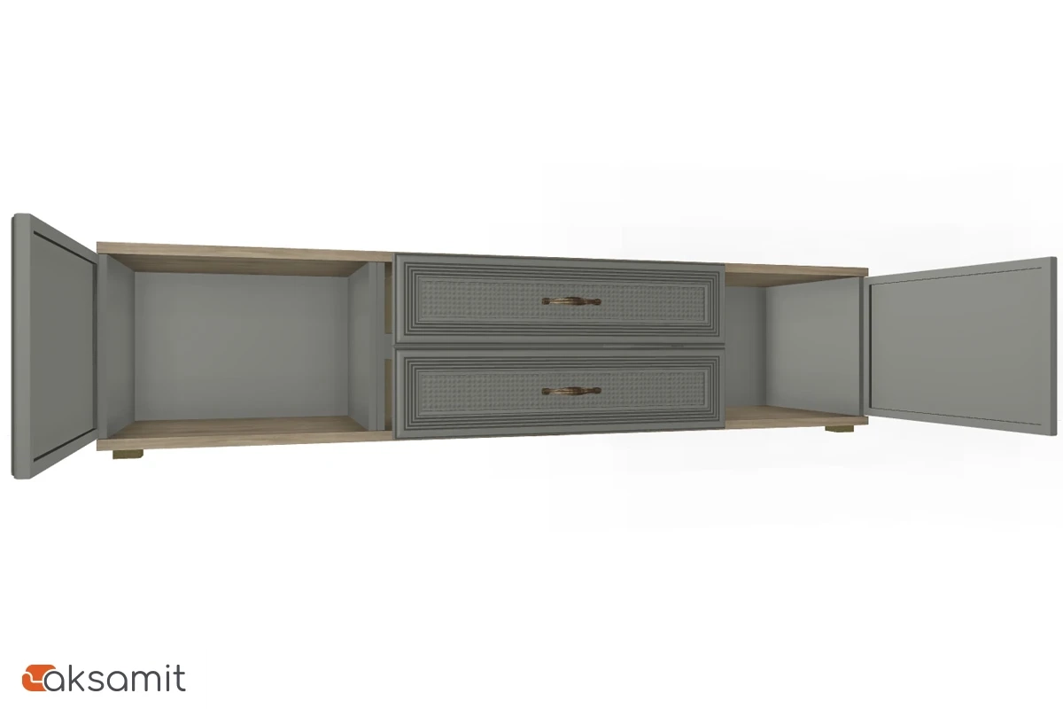 Готовый комплект для гостиной Карина ГК-1003-ГС-СО (Гикори Джексон Светлый/Серый Оникс) Готовый комплект для гостиной Карина ГК-1003-ГС-СО (Гикори Джексон Светлый/Серый Оникс)