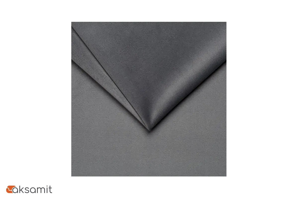 Стул Муза каркас черный матовый, велюр (Velluto 18 серый) СРП-068