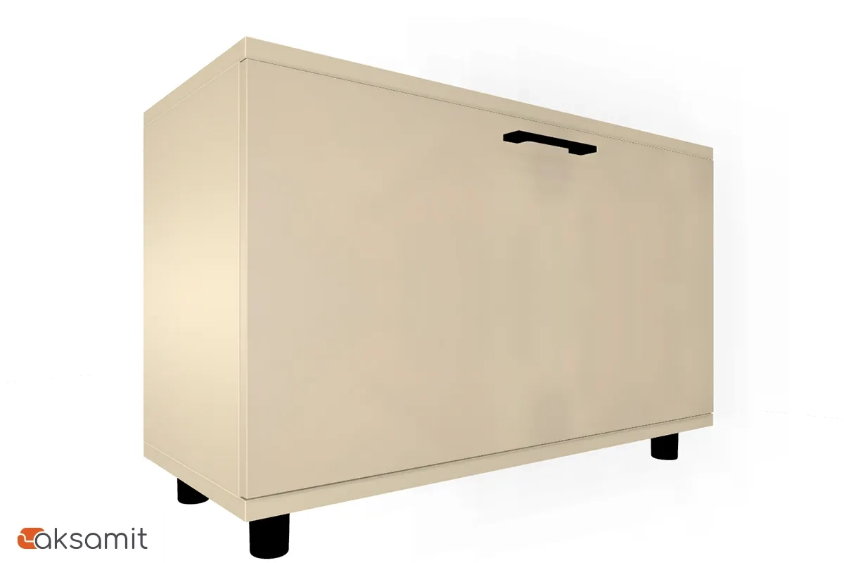 Тумба ТБ-5041-СК-КГ (Серый Кашемир / Кашемир Глянцевый)