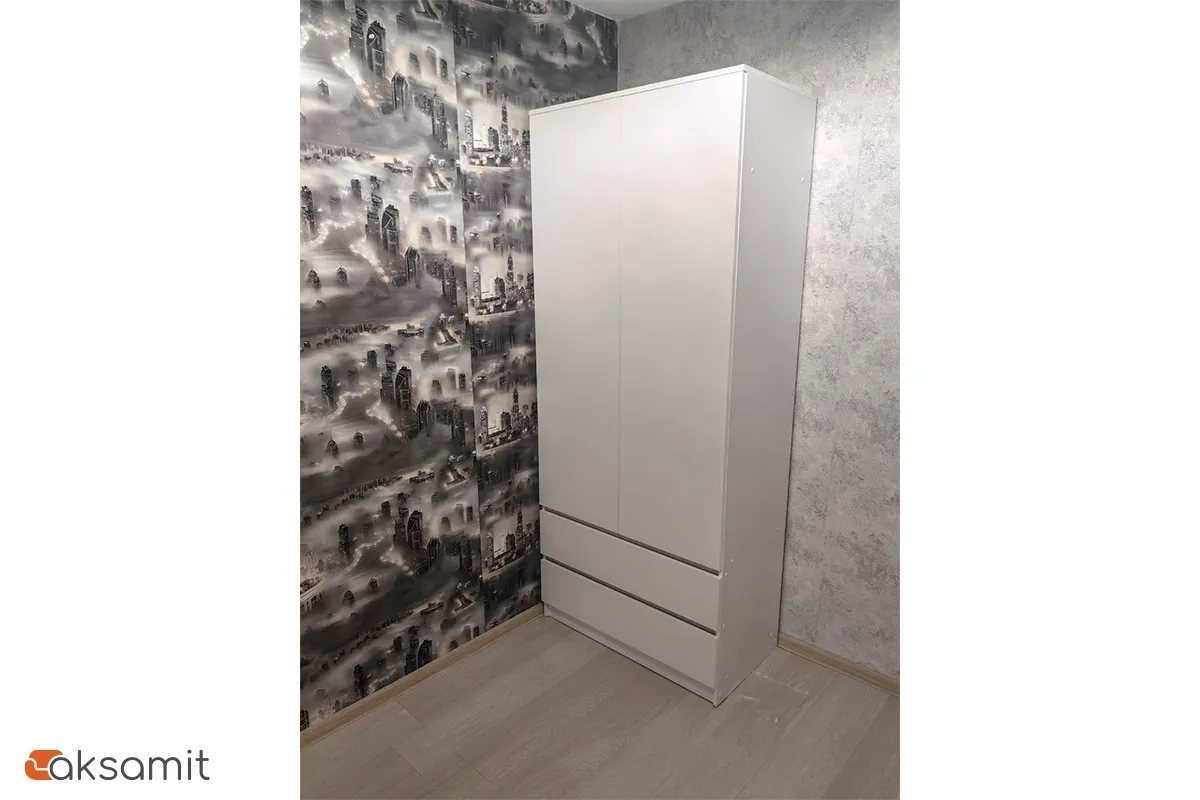 Шкаф Ницца-1 (Белый)