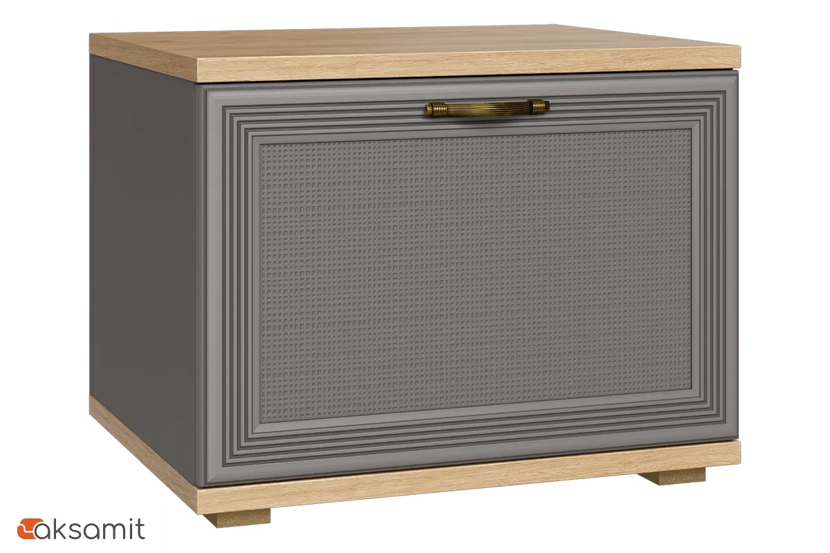 Тумба ТБ-1036-ГС-СО (Гикори Джексон Светлый / Серый Оникс)