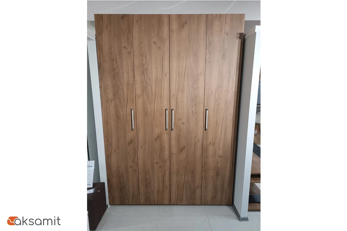 Монако 55 Шкаф для белья Дуб табачный Craft