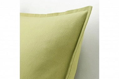 Чехол на подушку Гурли оливково-зеленый (7619329)
