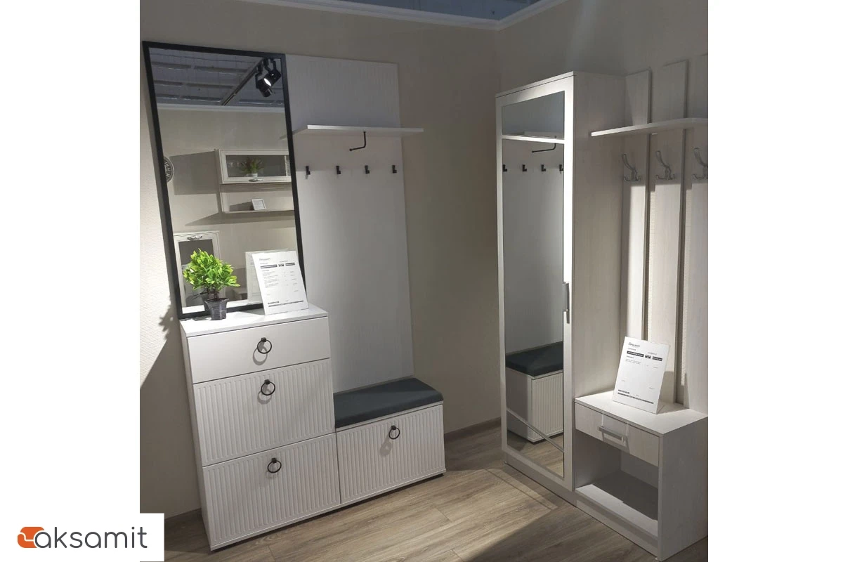 Тумба с мягким элементом Шарлиз (Белый/Бренди лайт 26)