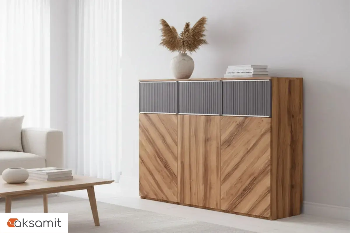 Греденция Моника Мод. 4 (Авелано/Графит)