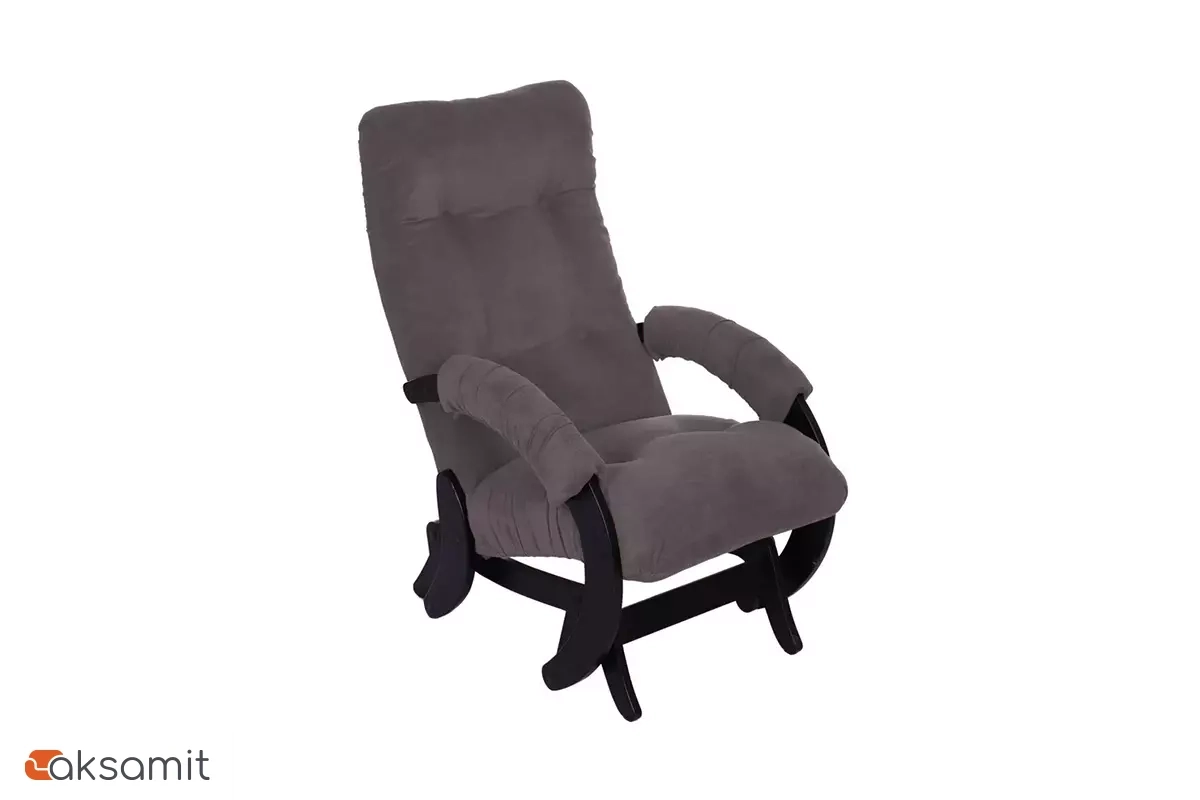 Кресло-маятник Консул (1кор) (Verona Light Grey/Венге) Кресло-маятник Консул (1кор) (Verona Light Grey/Венге)