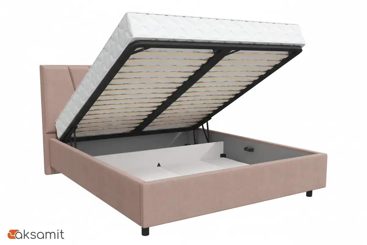 Кровать Рица-3 с ПМ 160х200 (Viva 28) 2 кат.