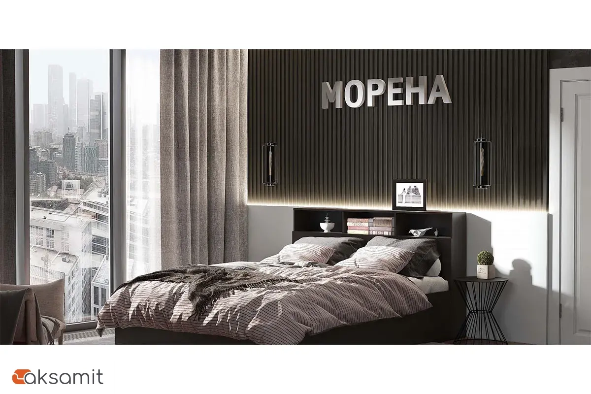 Кровать Морена 180х200 (Венге) Кровать Морена 180х200 (Венге)