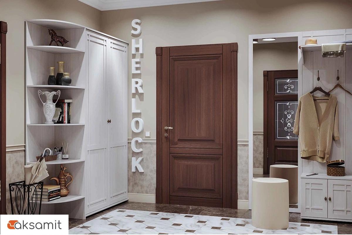 Sherlock 74 Вешалка Ясень Анкор светлый Sherlock 74 Вешалка Ясень Анкор светлый фото