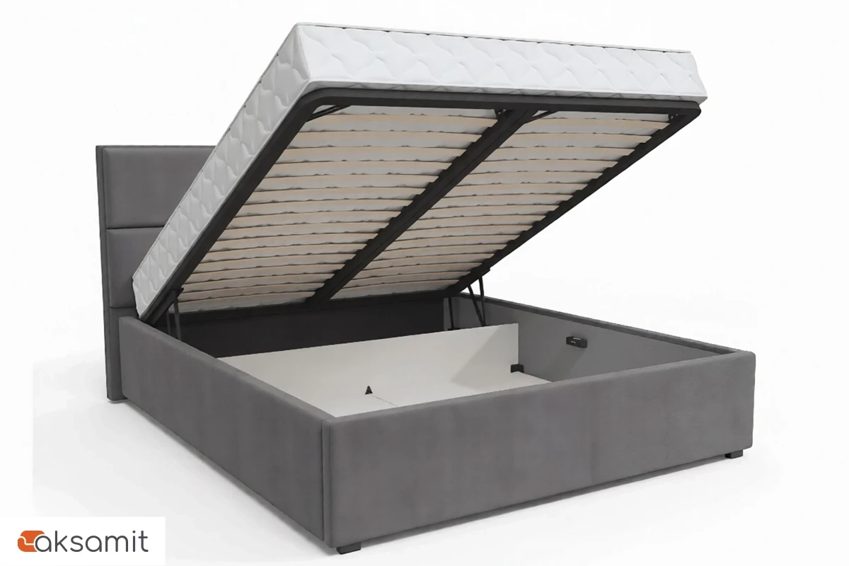 Кровать Невада-1 с ПМ 180х200 (Viva 37)