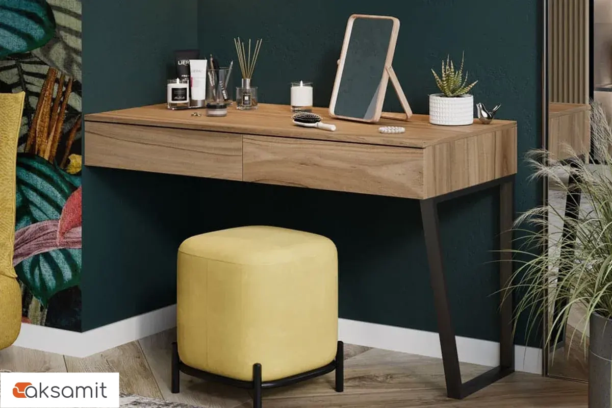 Стол письменный Порто ТД-393.15.02 с ящиками (Графит/Яблоня Беллуно)