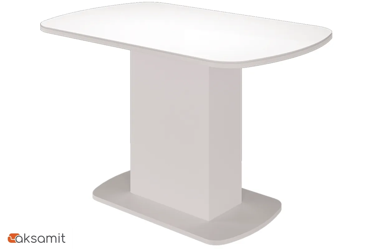 Стол обеденный Соренто (Белый Глянец)