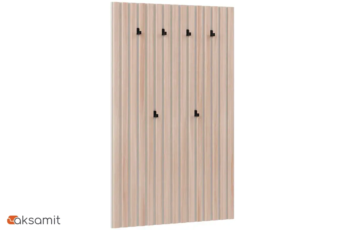 Прихожая Мария № 4 (Дымчато-серый / Дуб Мария)