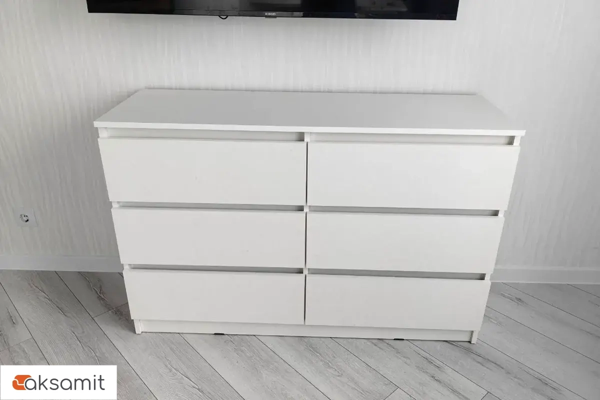 Комод Ницца-7 (Белый)