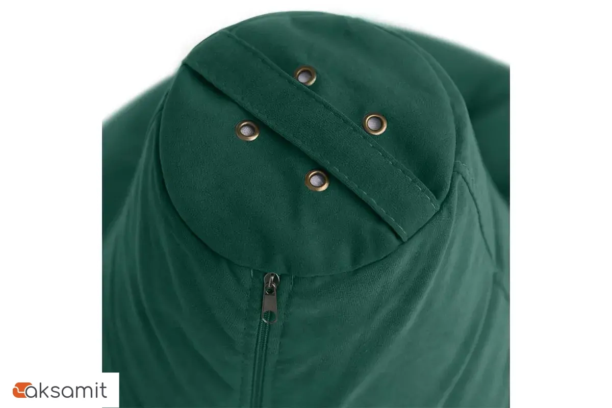 Кресло-мешок Груша Стандарт 3XL (Велюр / Темный изумруд)