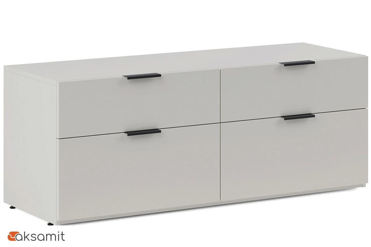 Тумба Мария МТ 120.4F (Дымчато-серый) Тумба Мария МТ 120.4F (Дымчато-серый)