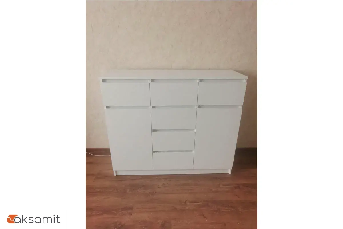 Комод Ницца-6 (Белый) Комод Ницца-6 (Белый)