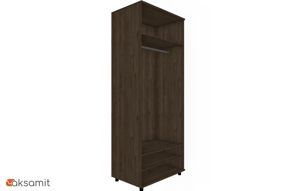 Шкаф для одежды и белья ШК-5007-ГТ-АМ (Гикори Джексон Темный/Антрацит Матовый) Шкаф для одежды и белья ШК-5007-ГТ-АМ (Гикори Джексон Темный/Антрацит Матовый)
