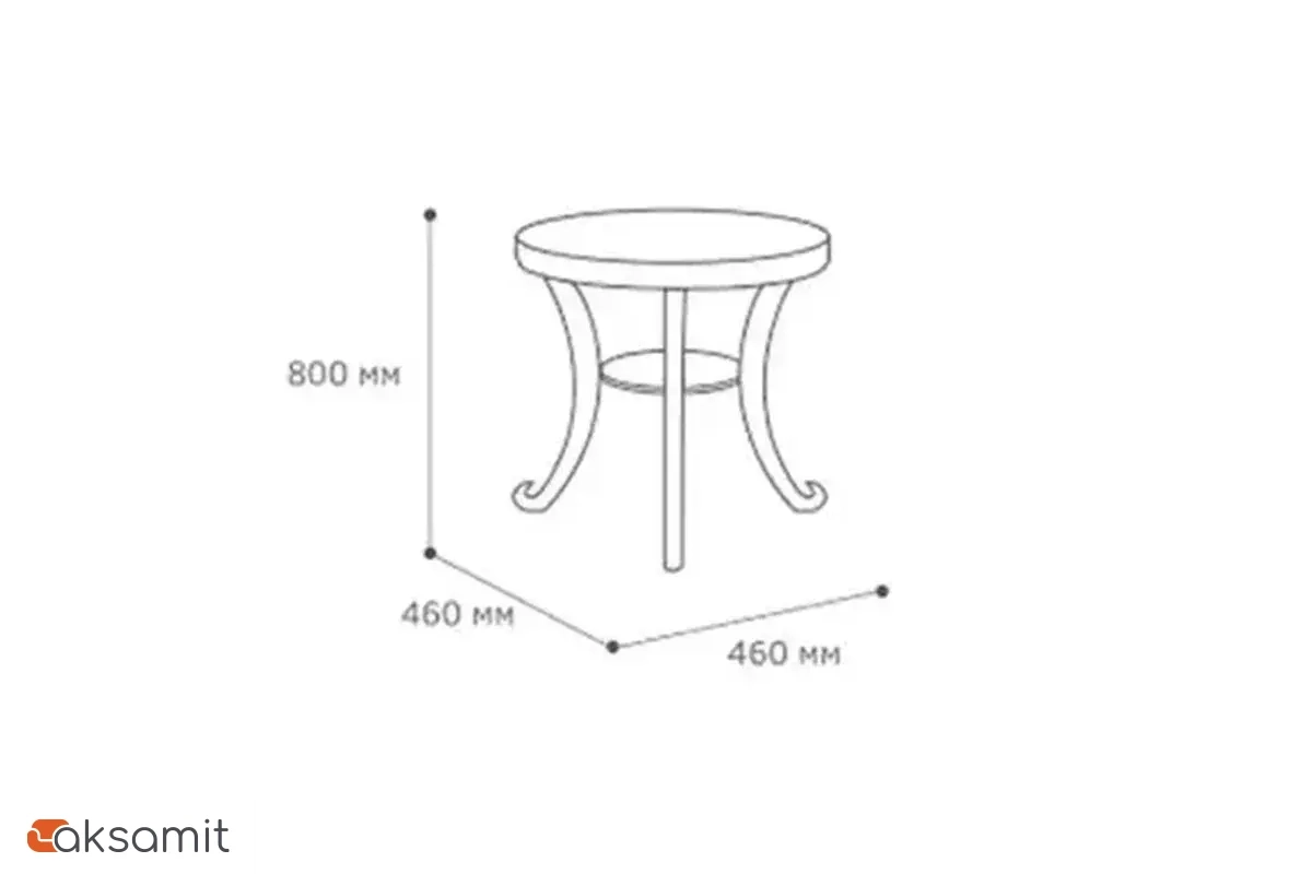 Подставка Глория (Молочный дуб)