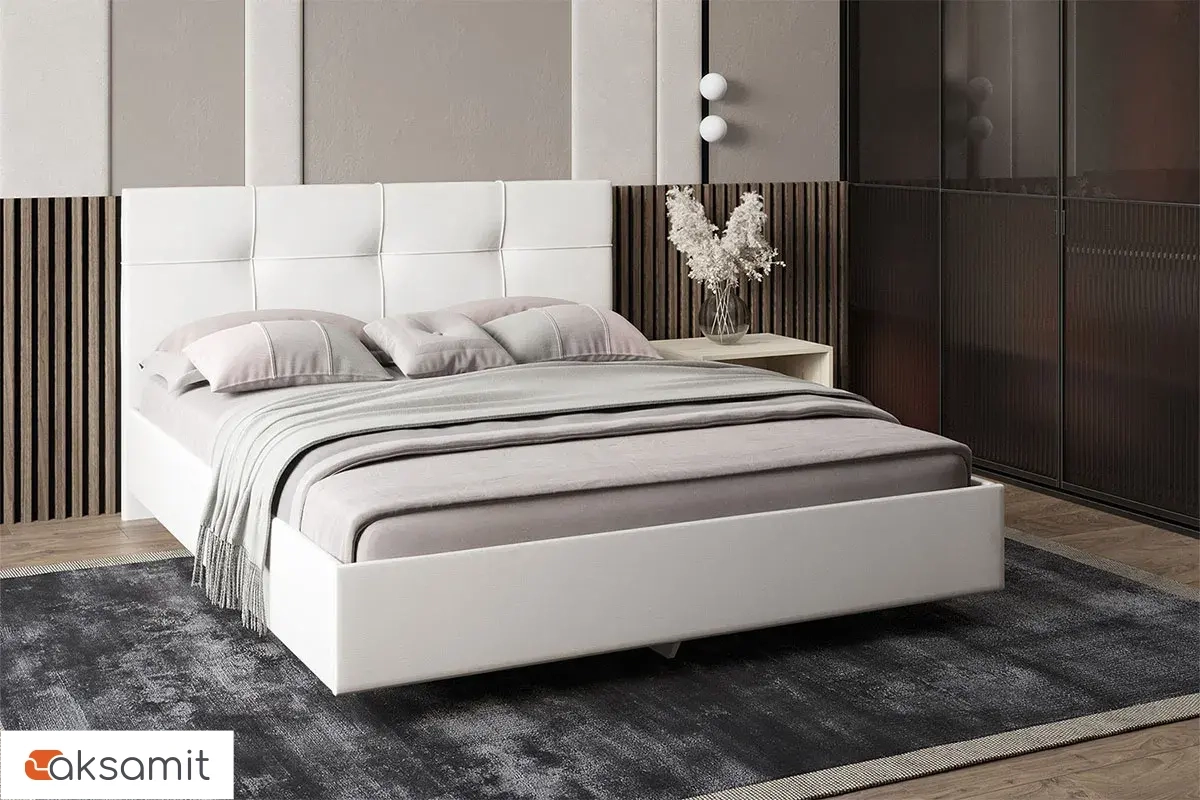 Кровать Каприз на латах 160х200 (Chili White) Кровать Каприз на латах 160х200 (Chili White)