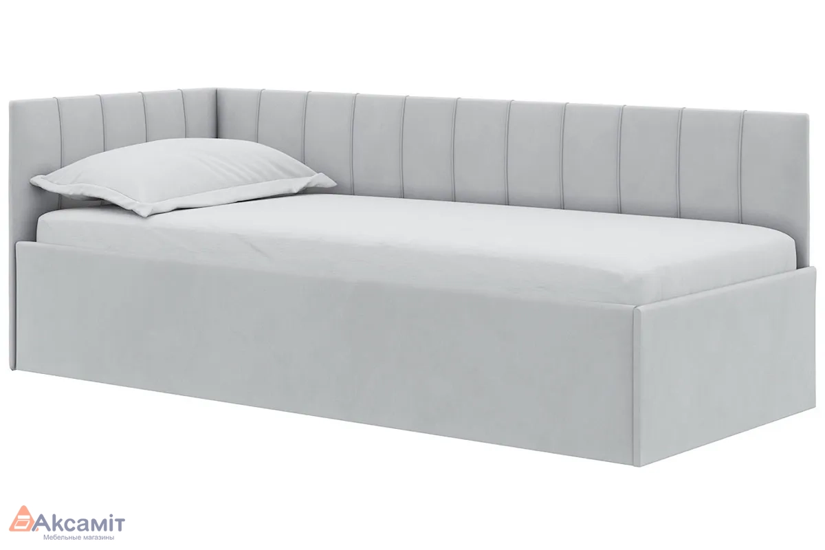 Кровать Мика с ПМ 90х200 универсальная Newtone Light GREY