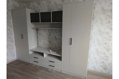 Гостиная ЦРК.ПЛР.09 Палермо-9 (Анкор белый/Сатин)