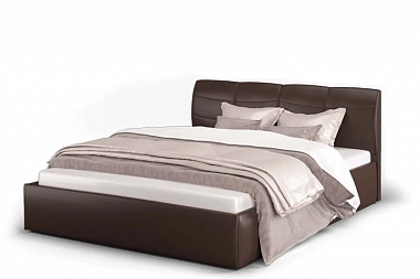 Кровать Ривьера с подъемным механизмом (Лесмо Brown) 160х200